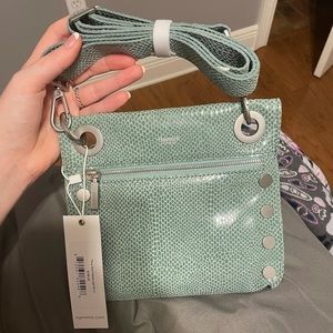 Hammett Tony Small Fiddle Leaf Green Purse
